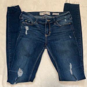 Hollister size 1 skinny jeans